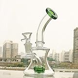OUL Clear Glass Bottle 100ml Hand Blown Decorative