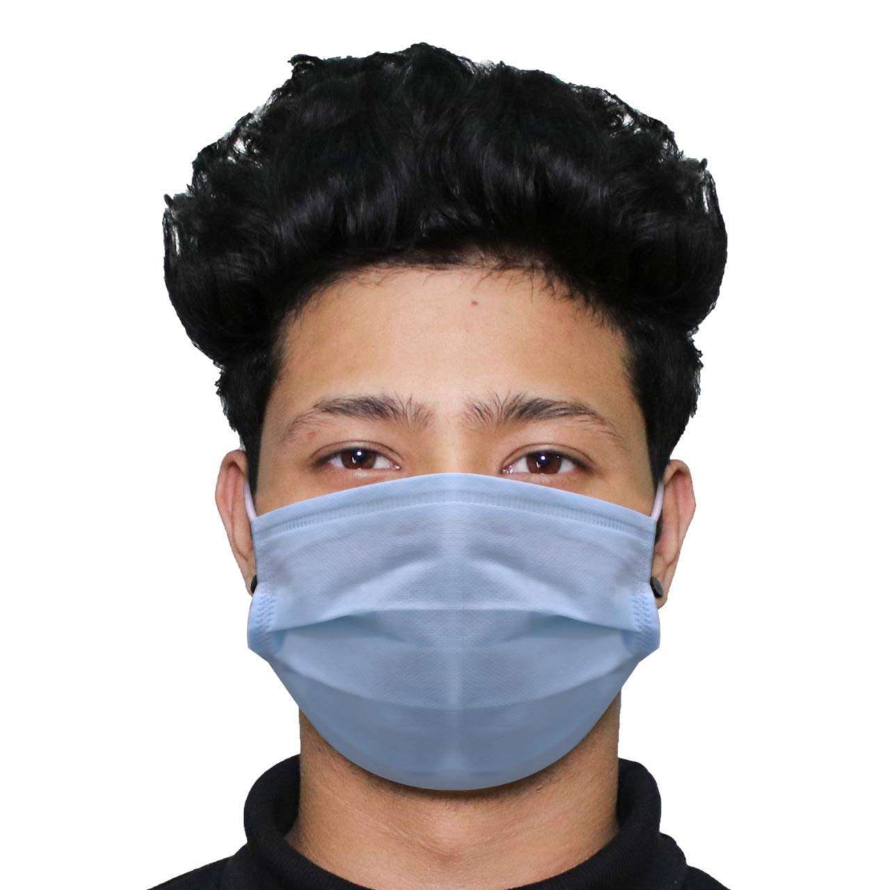 HACER HC0001 3 Ply Non Surgical Disposable Face Mask 25 GSM Unisex Nose