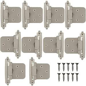 Havilah7 Bisagras para armarios con cierre automático, montaje en la