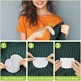 LOPHE 40Pcs Armpit Sweat Pads Underarm Sweat Patches Invisible Ultra Thin view 6