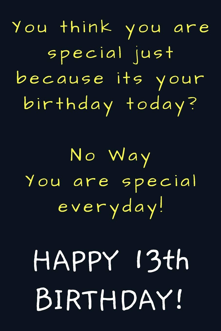 special 13th birthday gifts