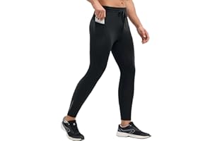 baleaf Men's Fleece Lined Running Tights Thermal Leggings Cold Weather Compression Pants Cycling Hiking Workout