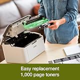 Brother HL-1210W Mono Laser Printer Wireless USB 2.0 Compact White UK view 5