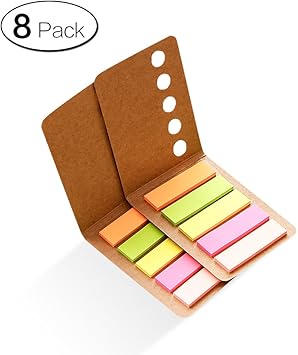 Amazon Zhi Jin 強粘着 付箋 ポップアップ 多機能 中学生 小学生 人気 プレゼント 1枚x8個 付箋 文房具 オフィス用品
