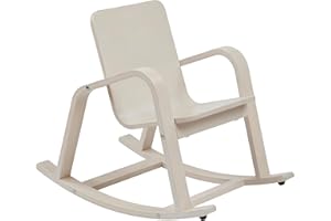 ECR4Kids Bentwood Rocking Chair, Kids Furniture, White Wash