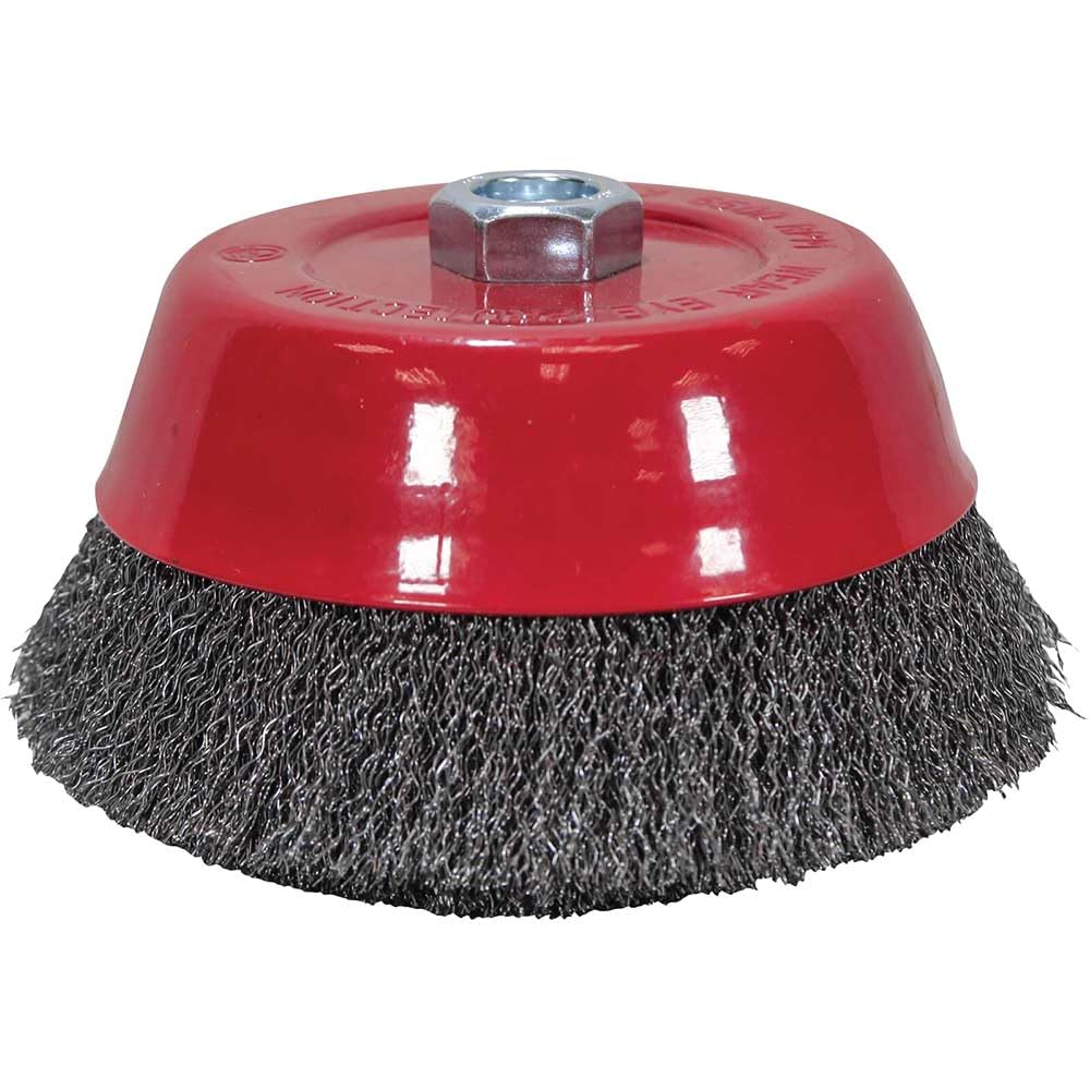 Faithfull WBC125 Wire Cup Brush 125 x M14 x 2/0.30mm