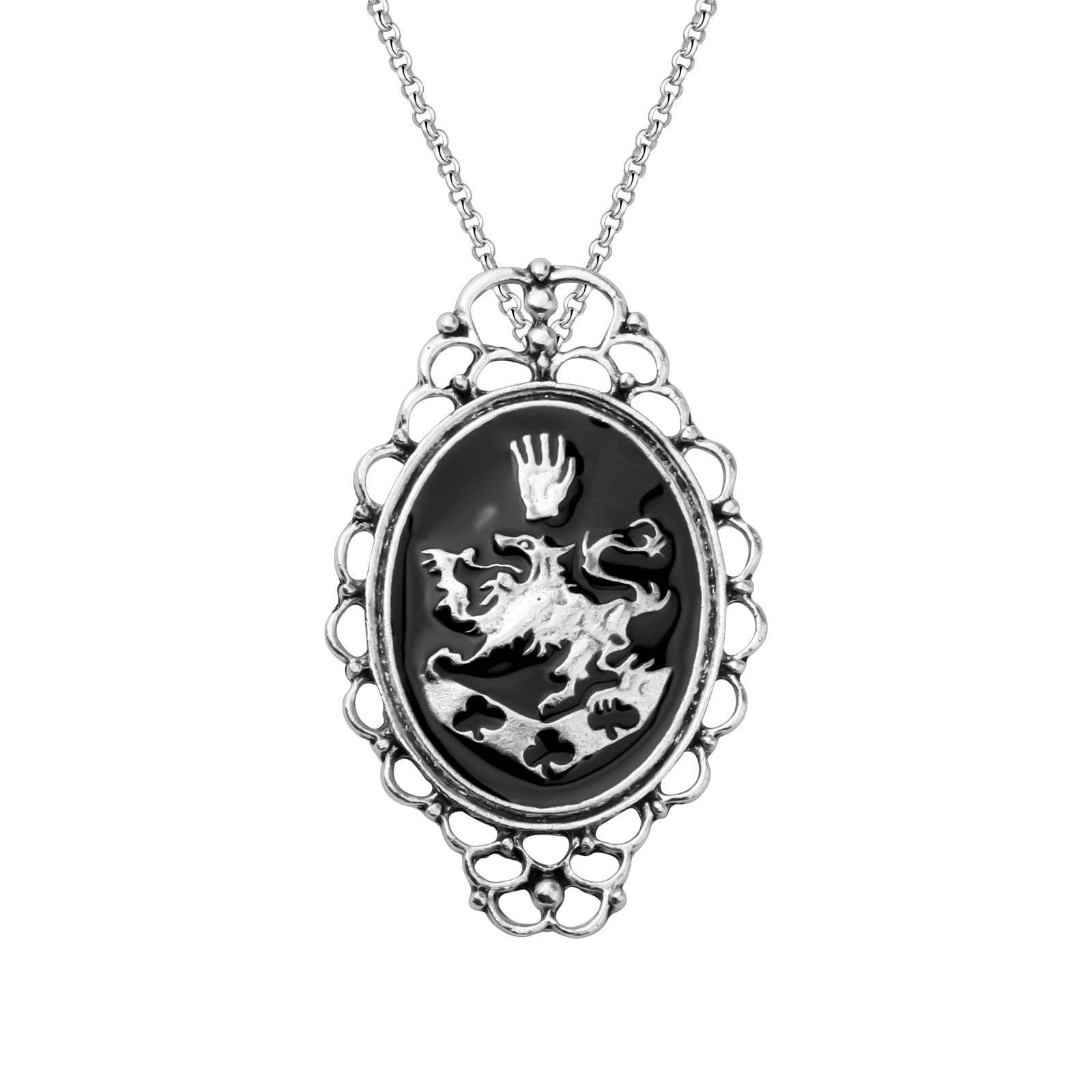 CENWA Twilight Inspired Jewelry Vampire Fan Girl Vampire Gift Necklace Inspired by Rosalie Culle (Rosalie N)