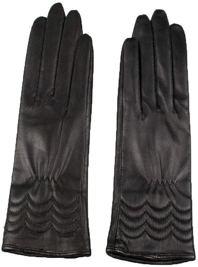 Guanti Da Donna Impermeabili H-D Dyna In Materiali Misti - Black Olive E Harley Black