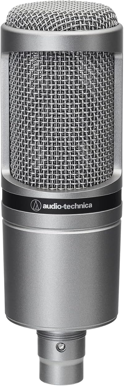 Audio-Technica 2020GM Cardioid Condenser Microphone Silver