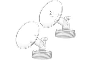 Momstouch 21mm Flange Compatible with Spectra S1 S2 9 Plus Synergy Gold Breastpump Replacement to Spectra Pump Parts and Spectra Flange; Not Original; Replaces Spectra Shield