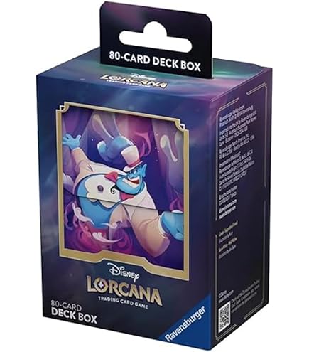 Amazon.com: Ravensburger Disney Lorcana TCG Deck Box featuring