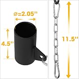 Yes4All KKTV Deluxe T-Bar Row Platform 360° Swivel 2.5cm 5cm Bars view 2