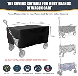 ConBlom Folding Wagon Cover 600D Waterproof UV Resistant 38"D x 22"W view 2