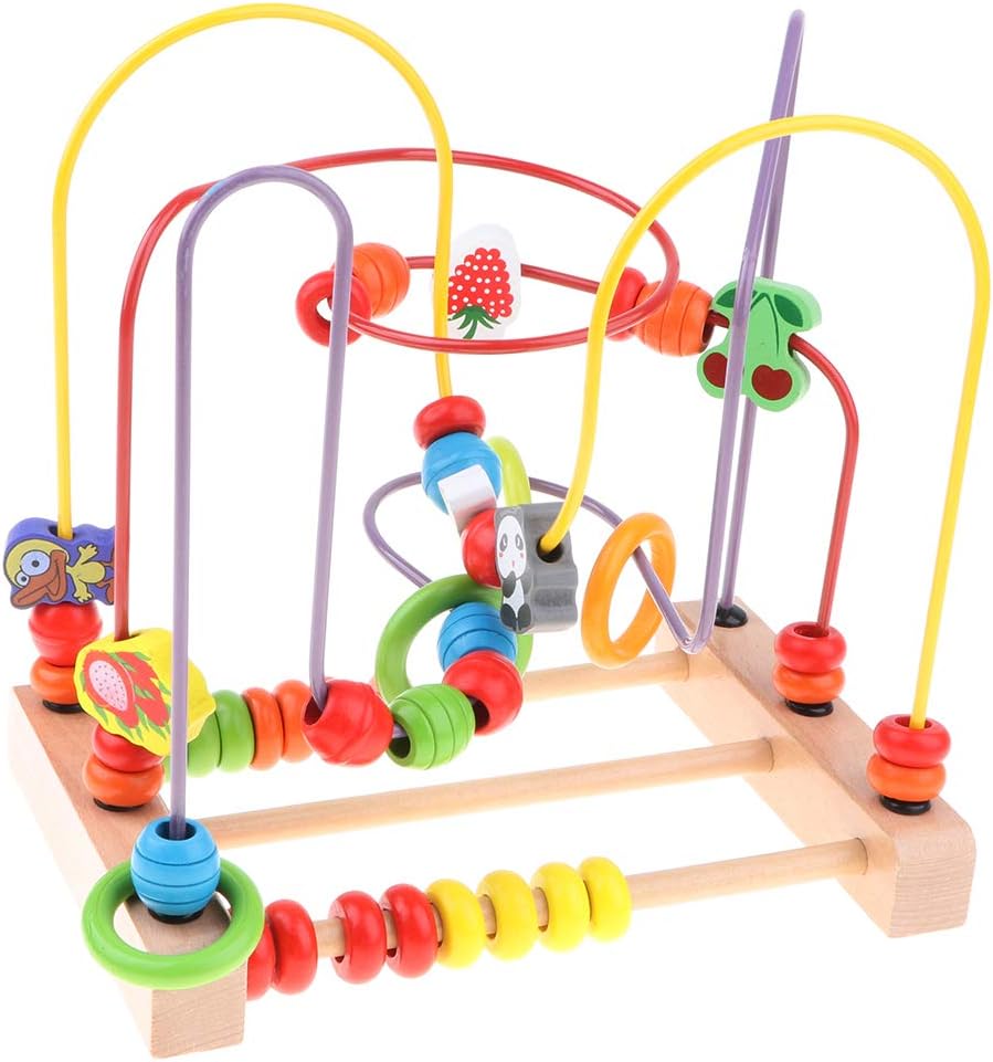 children's toy beads on wire