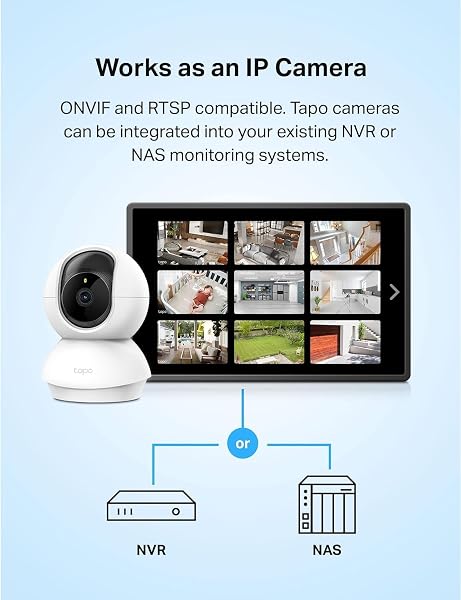 TP-LINK TAPO PAN/TILT SECURITY CAMERA FOR BABY MONITOR, PET CAMERA W/MOTION DETECTION, 1080P, 2-WAY AUDIO, NIGHT VISION, CLOUD & SD CARD STORAGE, WORKS WITH ALEXA & GOOGLE HOME (TAPO C200)