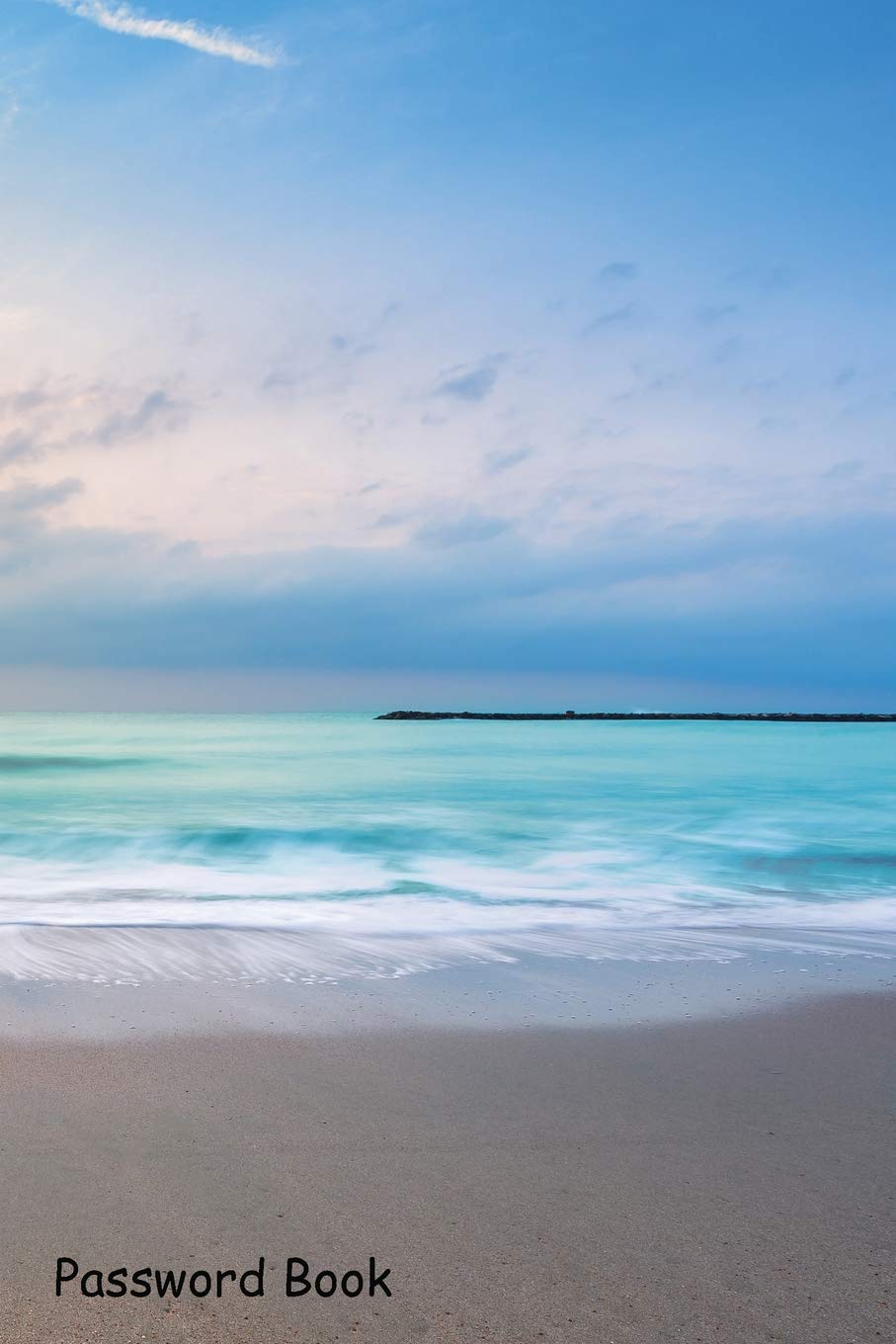 Password Book: Include Alphabetical Index With Early Mornin Sunris Sea