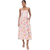 BARDOT Women's Lola Corset Midi Dress