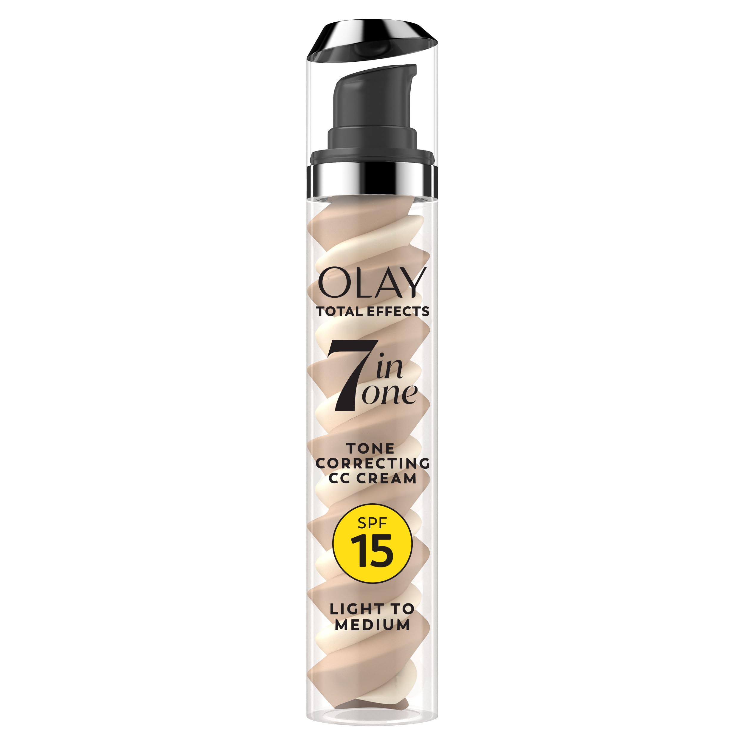 Photo 1 of Olay Total Effects Tone Correcting Face Moisturizer with Sunscreen SPF 15, Light to Medium 1.7 Ounces