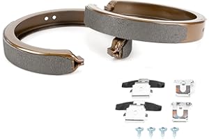 CHXWJZH 781PG Rear Parking Brake Shoes Set fits for 1999-2014 Chevrolet & GMC/2000-2014 Cadillac /2004-2007 Buick/2003-2008 Isuzu/2005-2009 SAAB/2002-2004 Oldsmobile 8889357430 8889357470 88967122 88982875