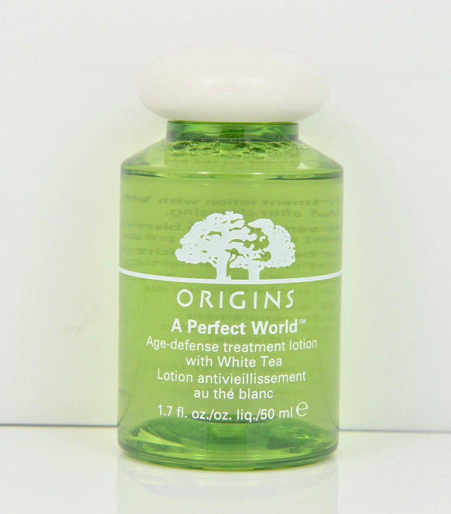 Origins a Perfect World Agedefense Treatment Lotion White Tea 1.7 Oz