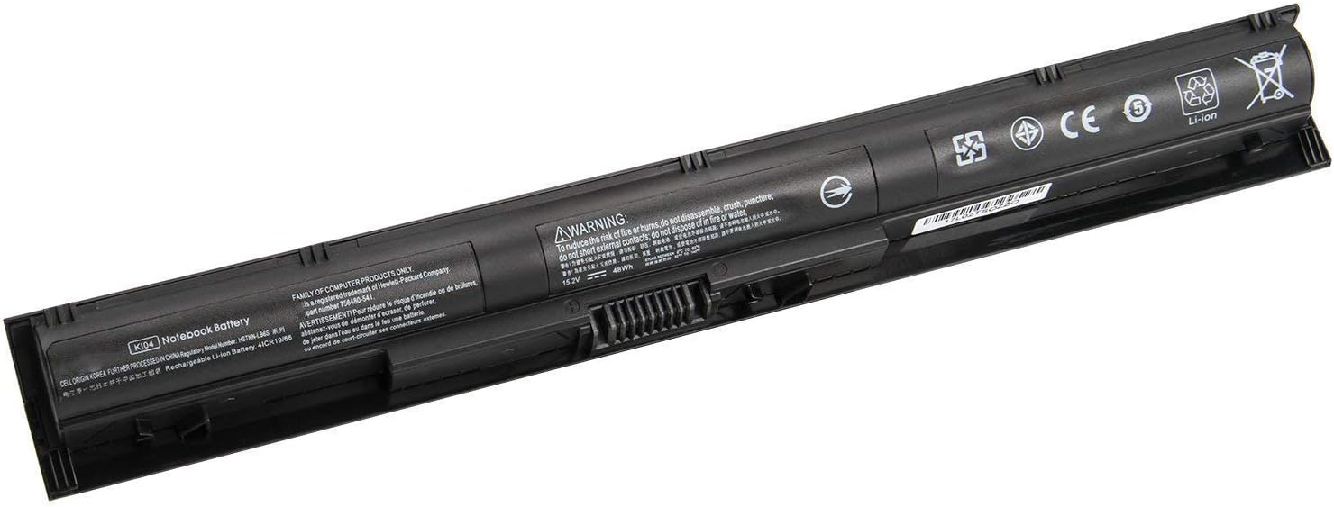 KI04 800049-001 K104 800050-001 800010-421 800009-421 15-AB150SA HSTNN-DB6T AB254SA HSTNN-LB6S Laptop Battery Replacement for HP Pavilion 14-ab000 15-ab000 17-g000 17-g024NG Series(15.2V 48Wh)
