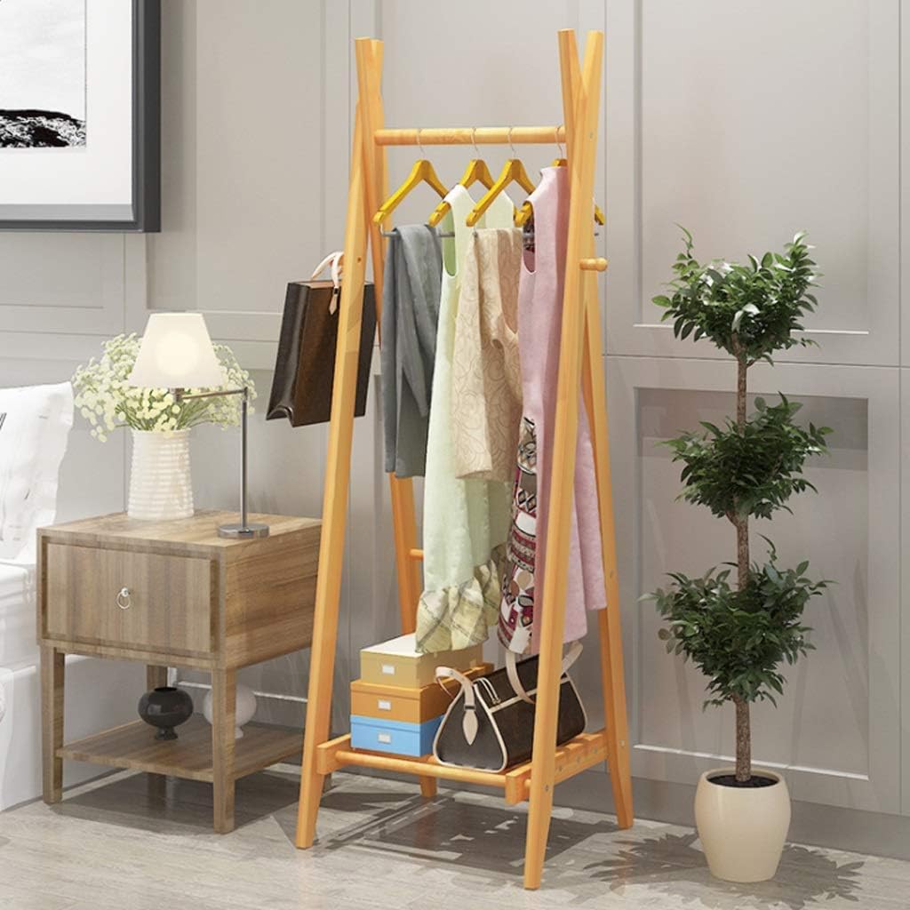 TGBYHN Coat Rack, Floor coat rack bedroom hanger simple modern creative