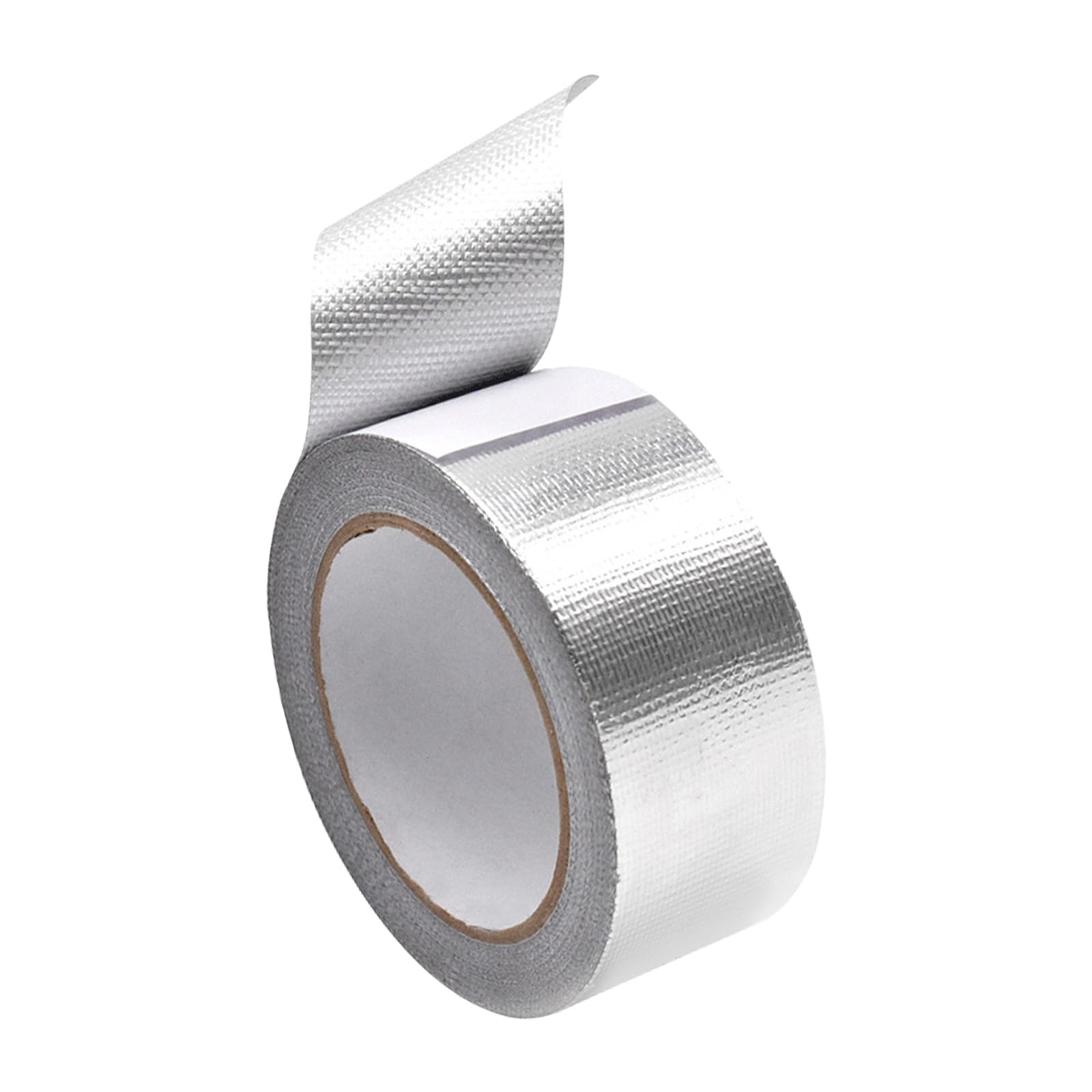 Bailinks Heavy-Duty 48mm x 20m Aluminum Foil Insulation Tape - Heat & Waterproof, High Temp Resistant Metal Duct Tape for Sealing, Repairing, and Protection.