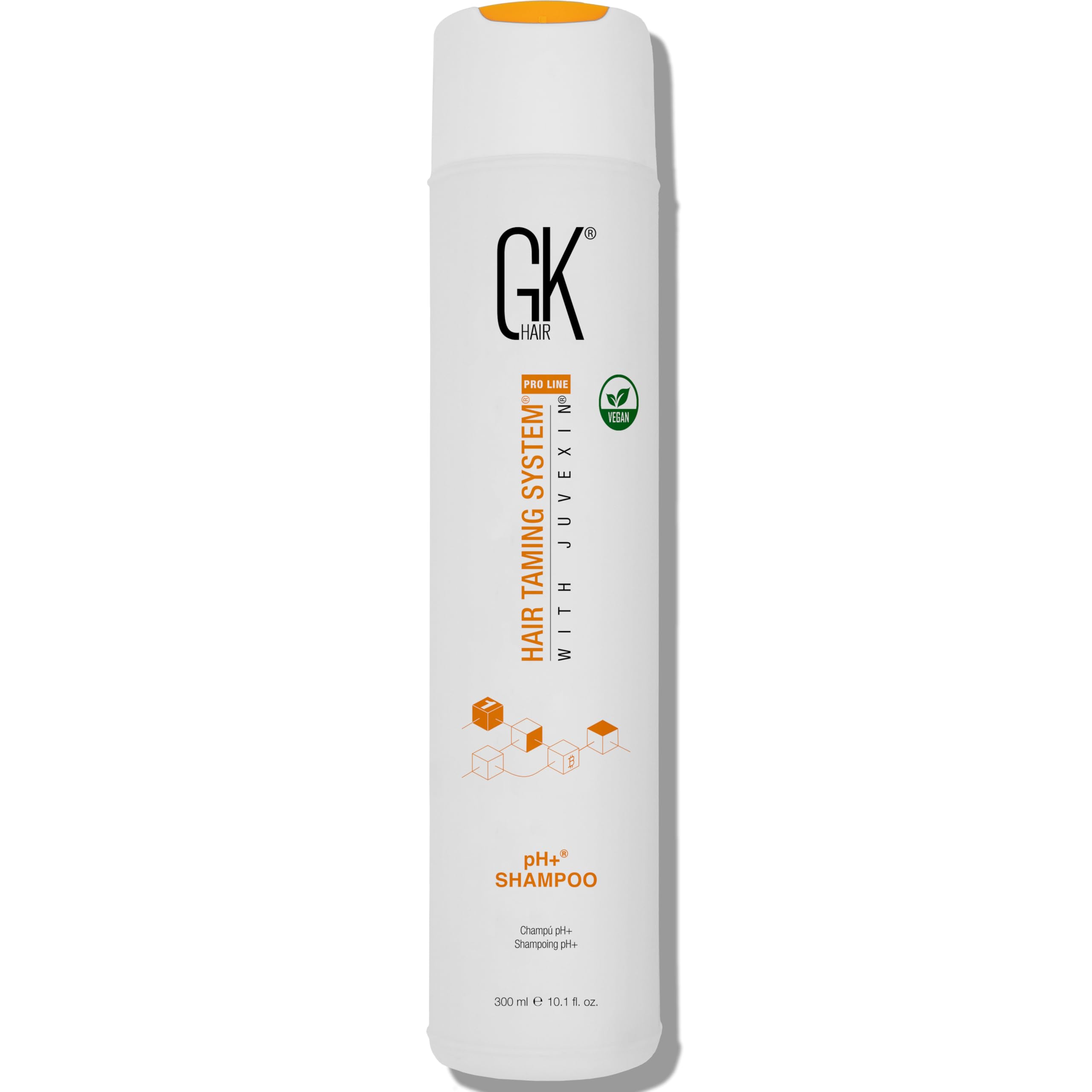 GK HAIR Global Keratin pH+ Pre-Treatment Clarifying Shampoo (300ml/10.1 Fl Oz) for Deep Cleansing, Removes Impurities with Aloe Vera, Vitamins and Natural Oils — image 1