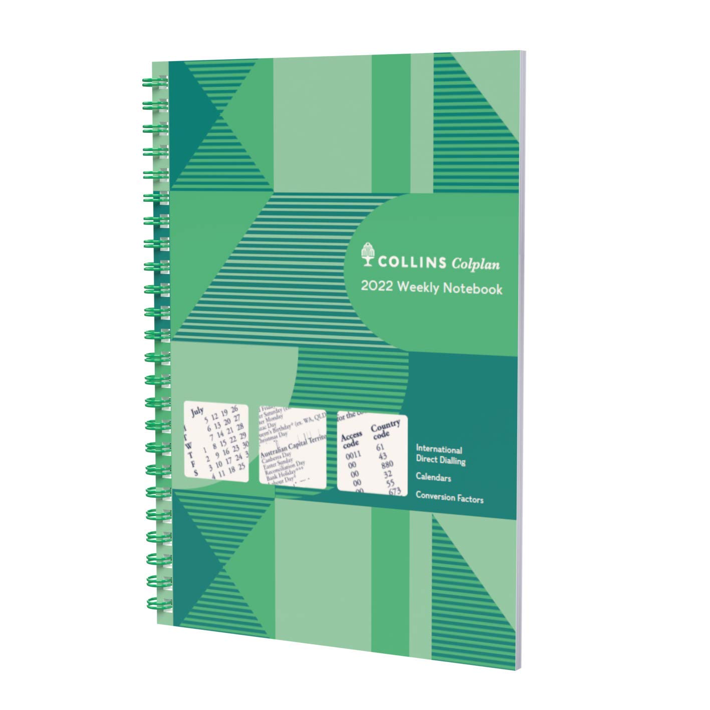 Collins Colplan A5 Weekly Notebook 2022 Diary