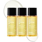 Hanskin PHA Pore Cleansing Oil Mini Set (1.01 oz x 3) – Travel Size Facial Oil Cleanser & Makeup Remover | Gentle Blackhead Care, TSA Friendly | Korean Skincare Stocking Stuffer & Gift for Women