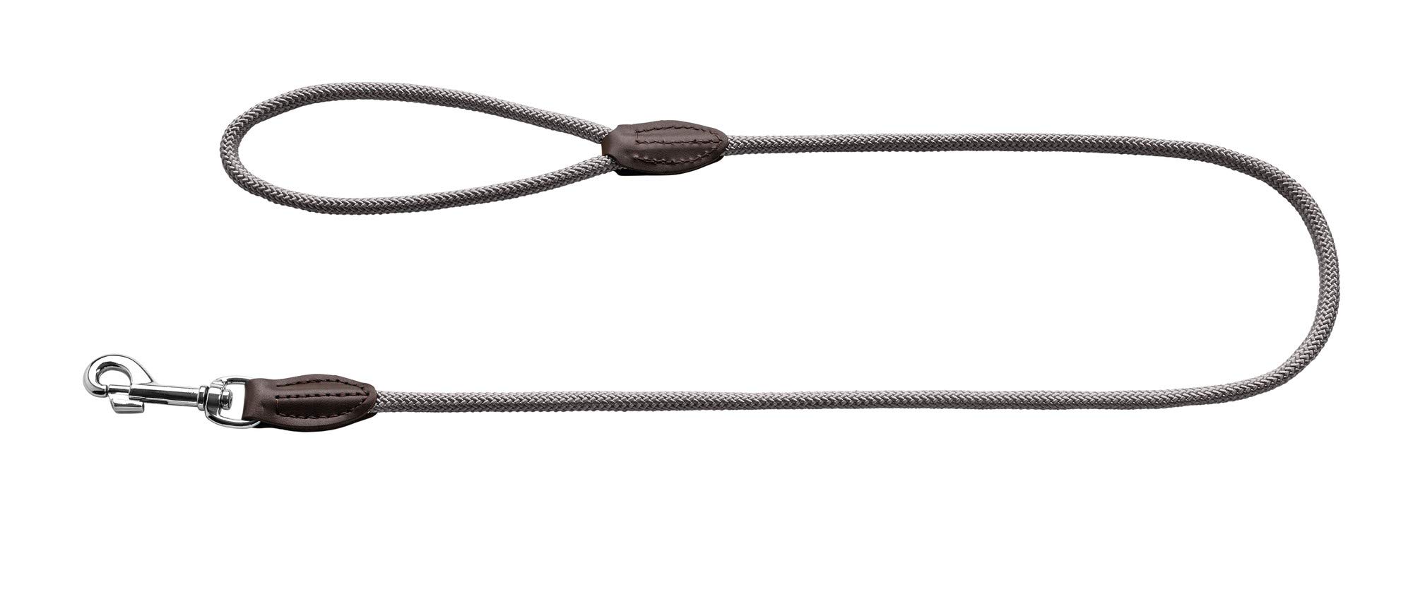 Hunter Freestyle Leash, 8 mm Diameter x 110 cm Length, Grey