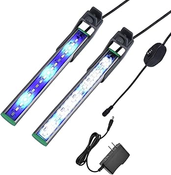 Amazon アクアリウムライト 180cm Zeiger 水槽ledランプ 水槽対応 水槽ライト ブルー 18 w 観賞魚 熱帯魚 水草育成 照明ライト 30cm水槽に適用1 ブルー17cm Zeiger ライト 照明 通販
