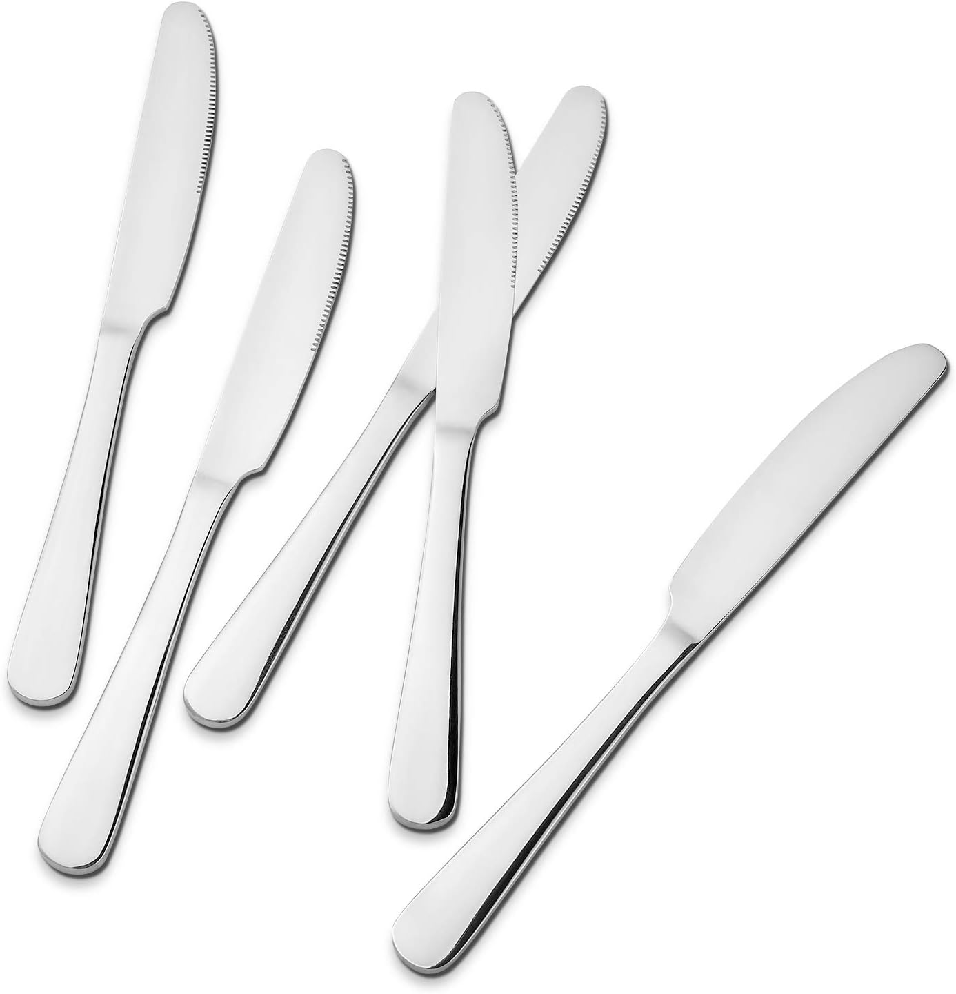 Hiware 12-piece Good Stainless Steel Dinner Knives, 9 Inches: Kitchen & Dining