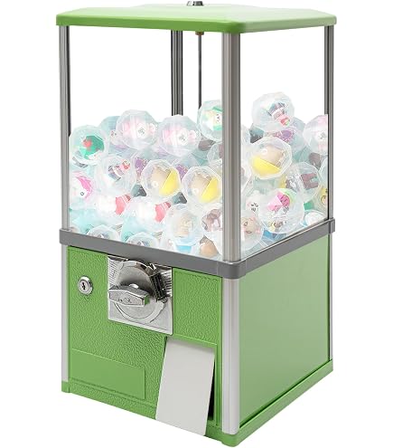 Máquina Expendedora De Cápsulas Con Monedas – Dispensador De Bolas Giratorio De 260 De Capacidad, Con Llaves, Ideal Para Tiendas Y Centros Comerciales