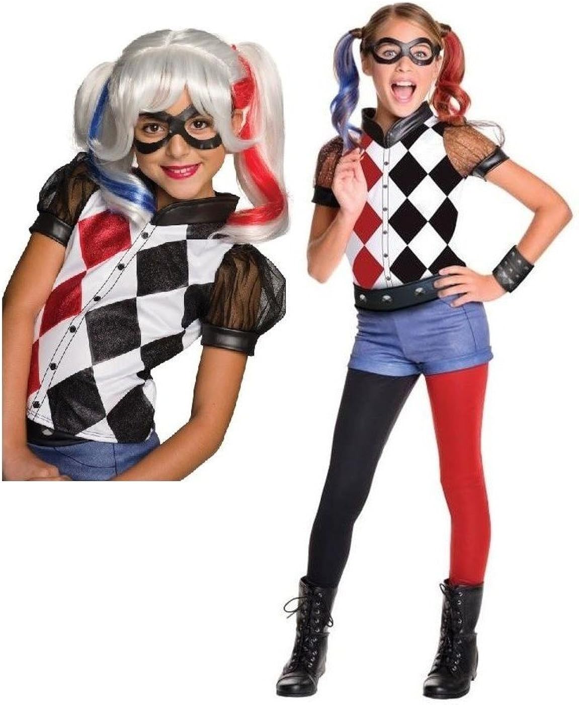 32+ Harley Quinn Costumes For Girls PNG