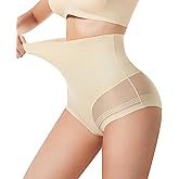 Wodelanle Tummy Control Shapewear Underwear for Women High Waisted Body Shaper Panties Seamless Shapewear Panty