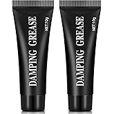 Threlaco 2 Pack 10g Synthetic Damping Grease for Washing Machine Damper | Suspension Rods O Rings Bearings Seals, Reduces Noise Vibration, Synthetic Lubricant, Rubber Parts and Mechanisms