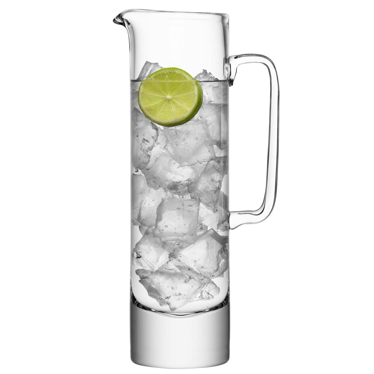 LSA Boris Jug 1.1L Clear | 1 unit | Handmade Glass | BI09