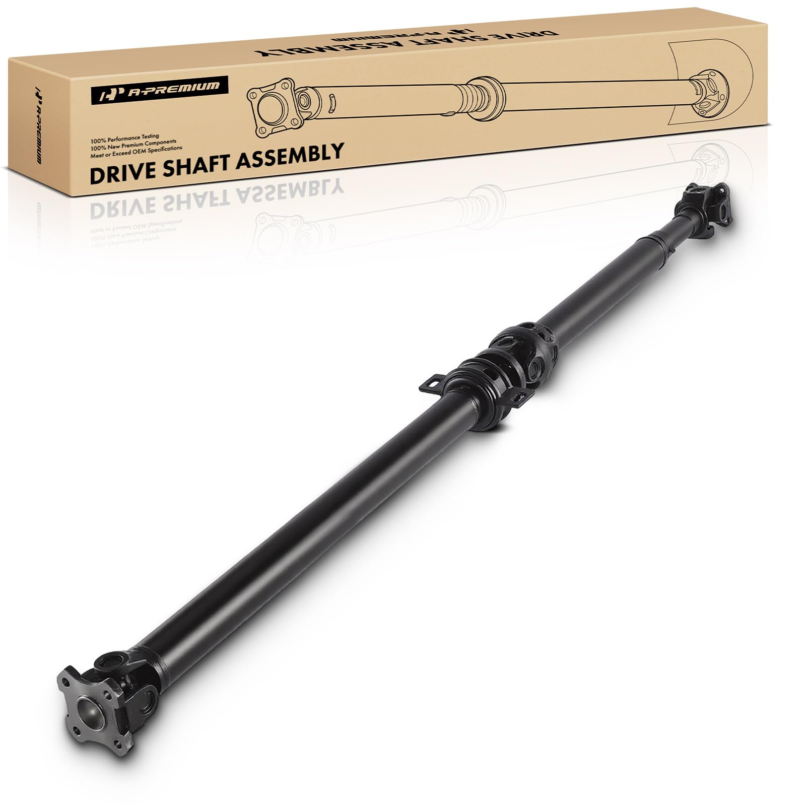 Photo 1 of A-Premium Rear Drive Shaft Driveshaft Assembly Compatible with Toyota Tacoma 1999-2004 Extended Cab Pickup, 2001-2004 Crew Cab Pickup, [V6 3.4L, Pre Runner, RWD], Replace#371003D260, Prop Shaft