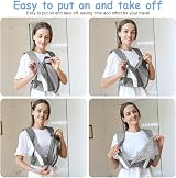 Aolso 4-in-1 Baby Carrier Newborn to Toddler Grey 3.5-18kg view 3