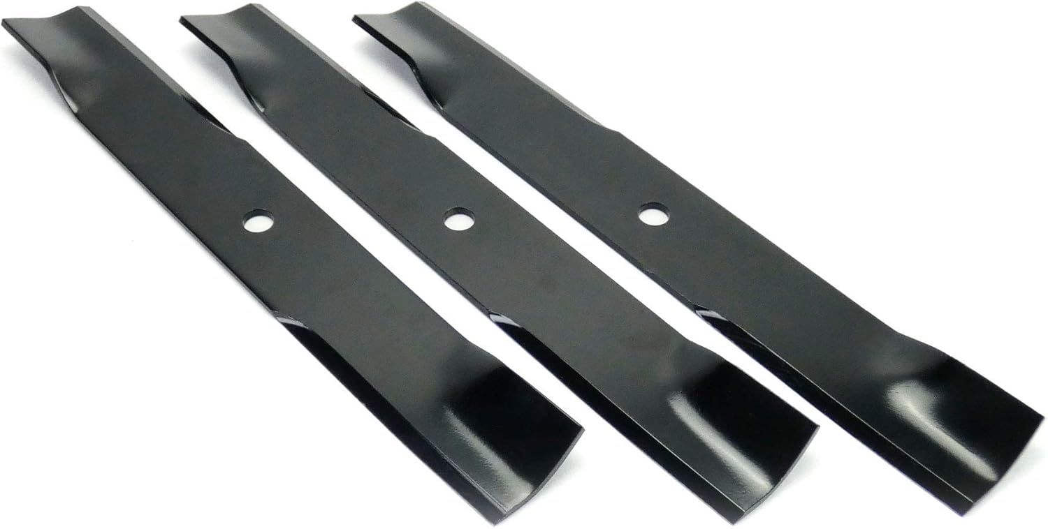 MowerPartsGroup D694 (3) Hi Lift Blades Fits Hustler 52