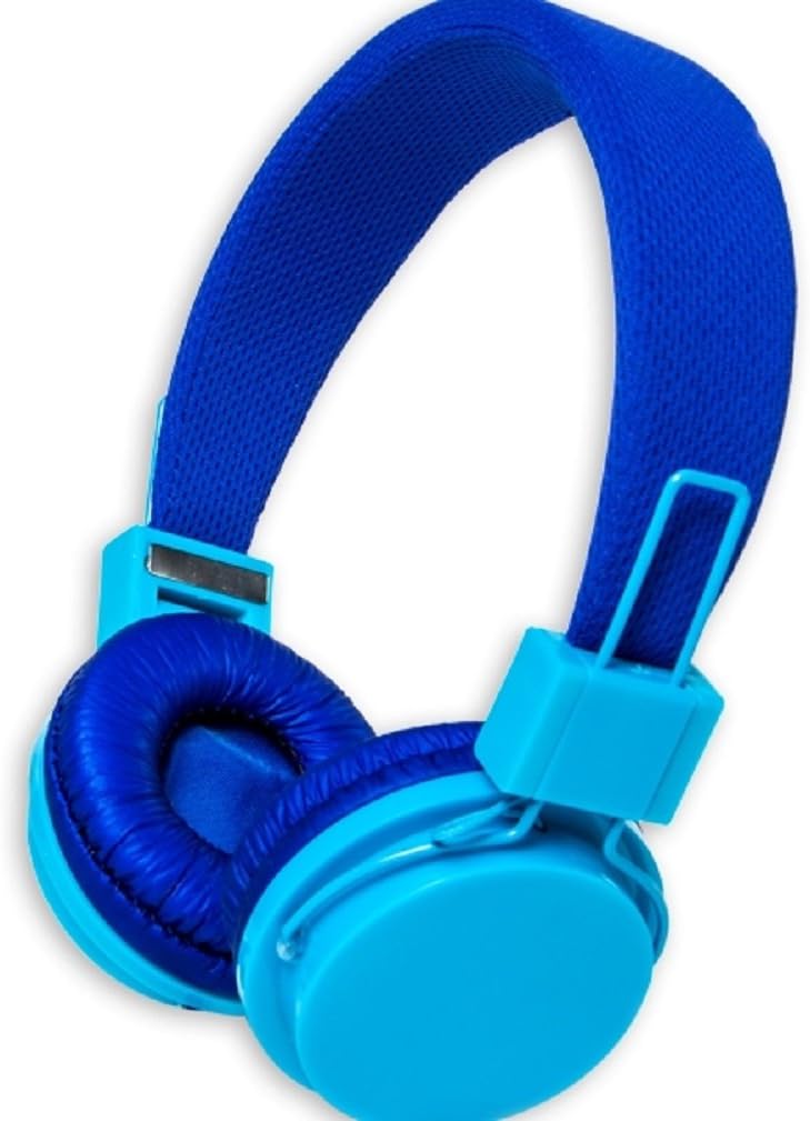 Blue Glow in the Dark Headphones Home Audio & Theater