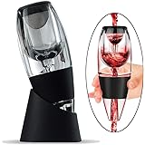 ZORTUNG Wine Aerator Decanter Pourer Spout Set With Filters for Purifier Stand Travel Bag Diffuser Air Aerating Strainer for 
