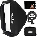 PRO Godox – support de Type S Bowens S, support de montage pour Flash Speedlite Snoot Softbox, plat de beauté en nid d'abeille  44