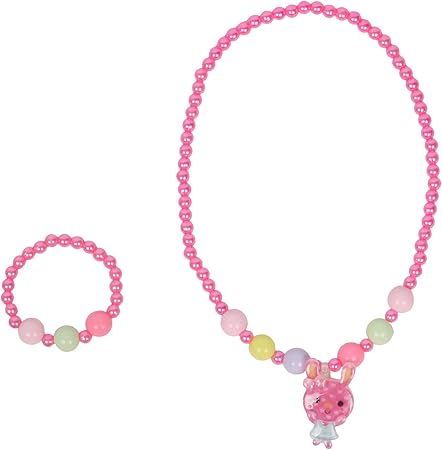 Amazon アクセサリー おもちゃ 子ども ネックレス ブレスレット ビーズ 可愛いうさぎ ネックレス おもちゃ Amazon アクセサリー おもちゃ 子ども ネックレス ブレスレット ビーズ 可愛いうさぎ ネックレス おもちゃ