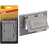 Hubbell-Bell 5101-5 Grey GFCI Horizontal Device