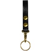 Triple K 2124 92 Snap-On Split Key Strap, Black