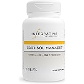 Integrative Therapeutics Cortisol Manager, 30 Tablets, Stress Support* | Balance Cortisol and Support Relaxation for Restful Sleep*, Includes Ashwagandha and L-Theanine, Confidence with Less Stress