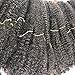 Afro Marley Bulk Kinky Twist Braiding Hair Nancy 3 Packs Bundle Deal 24 Inches When Pulled Straight 3.5 Ounces/Each (Medium Brown)