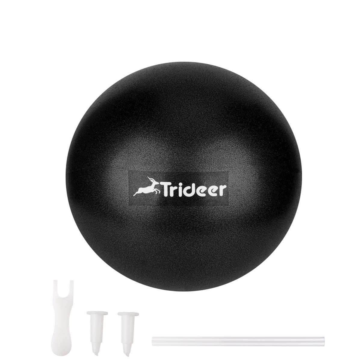 Trideer Pilates Ball, Barre Ball, Mini Exercise Ball, 9 Inch Small